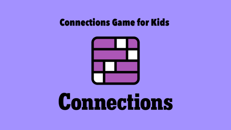 Connections Game NYT for Kids – Play Online Free  Connections Game's Blog