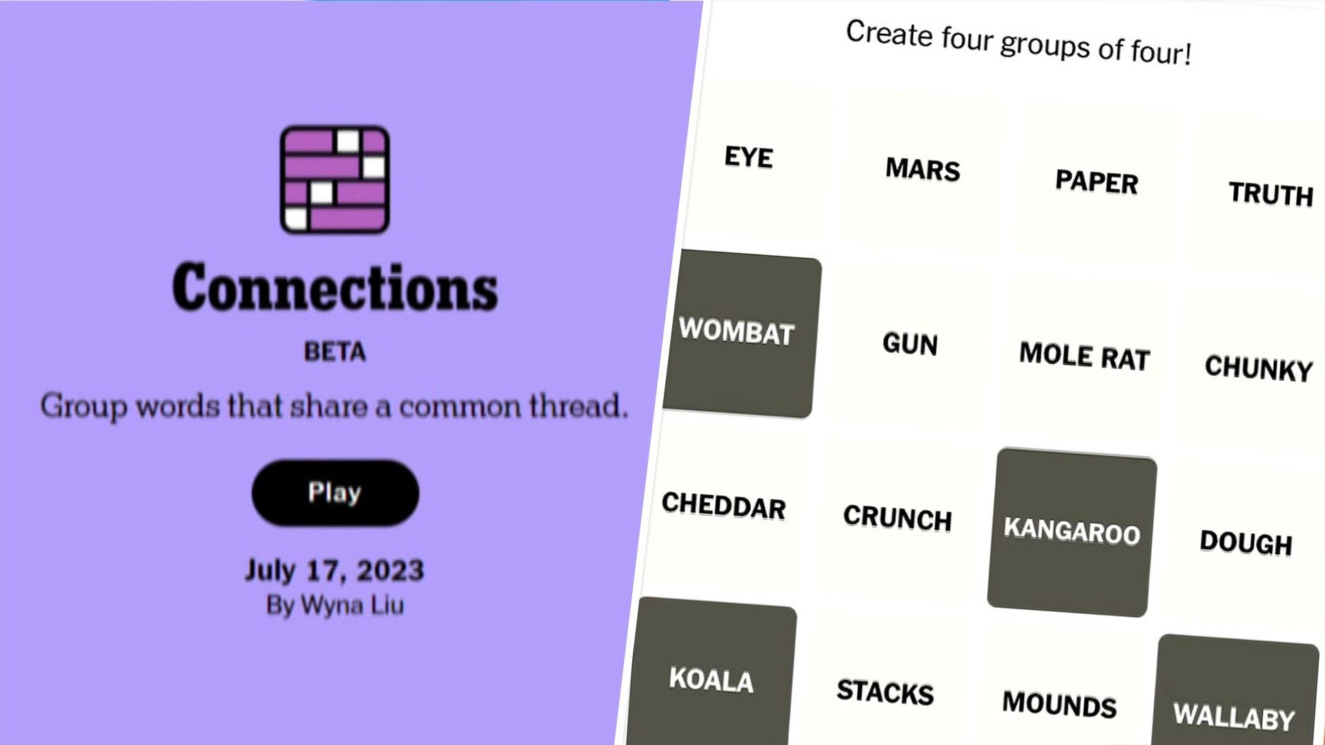 Connections' Hints and Answers for NYT's Tricky Word Game on